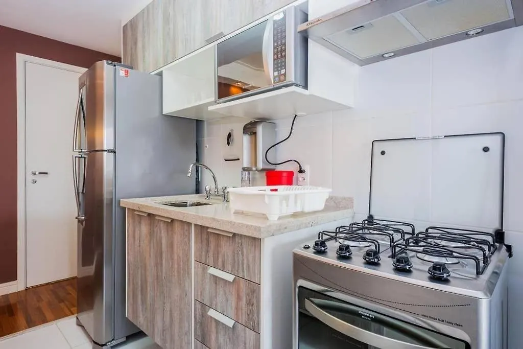 Apartmán In4 | Novo Bhaus Morumbi | Shopping Jardim Sul São Paulo